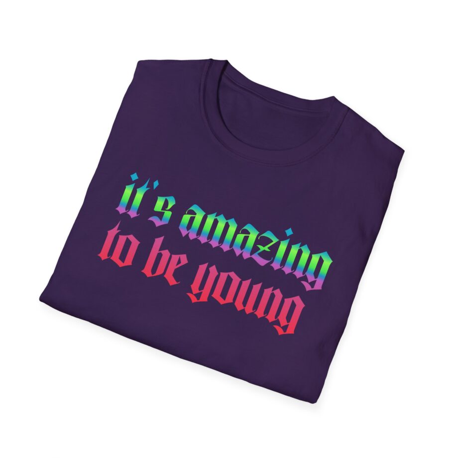 Fontaines It's Amazing To Be Young  Unisex Softstyle T-Shirt