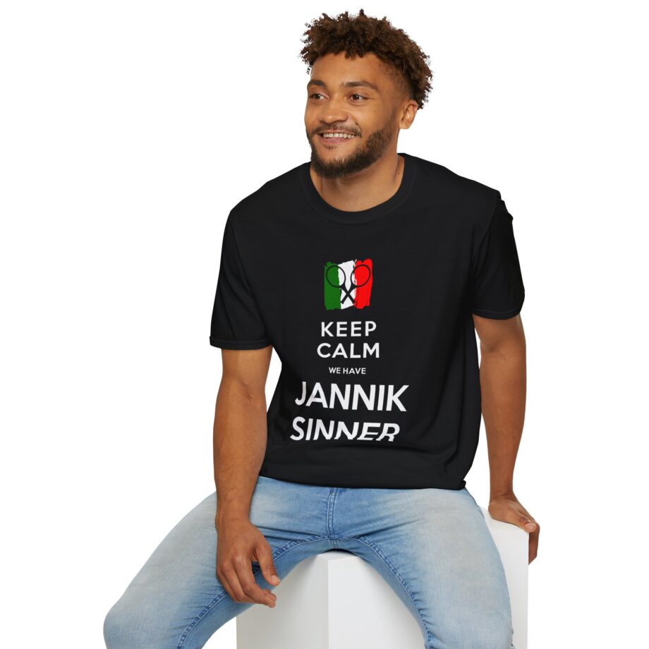 Jannik Sinner Keep Calm We Have  Unisex Softstyle T-Shirt