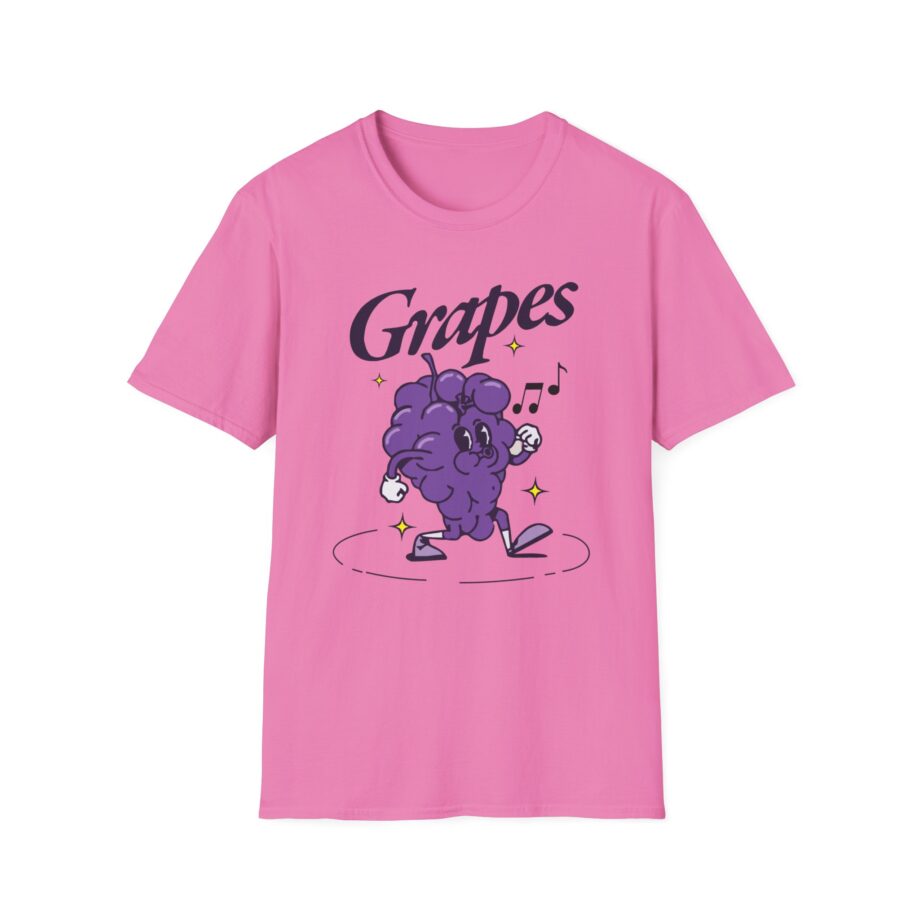 James Marriott Grapes Natural Unisex Softstyle T-Shirt