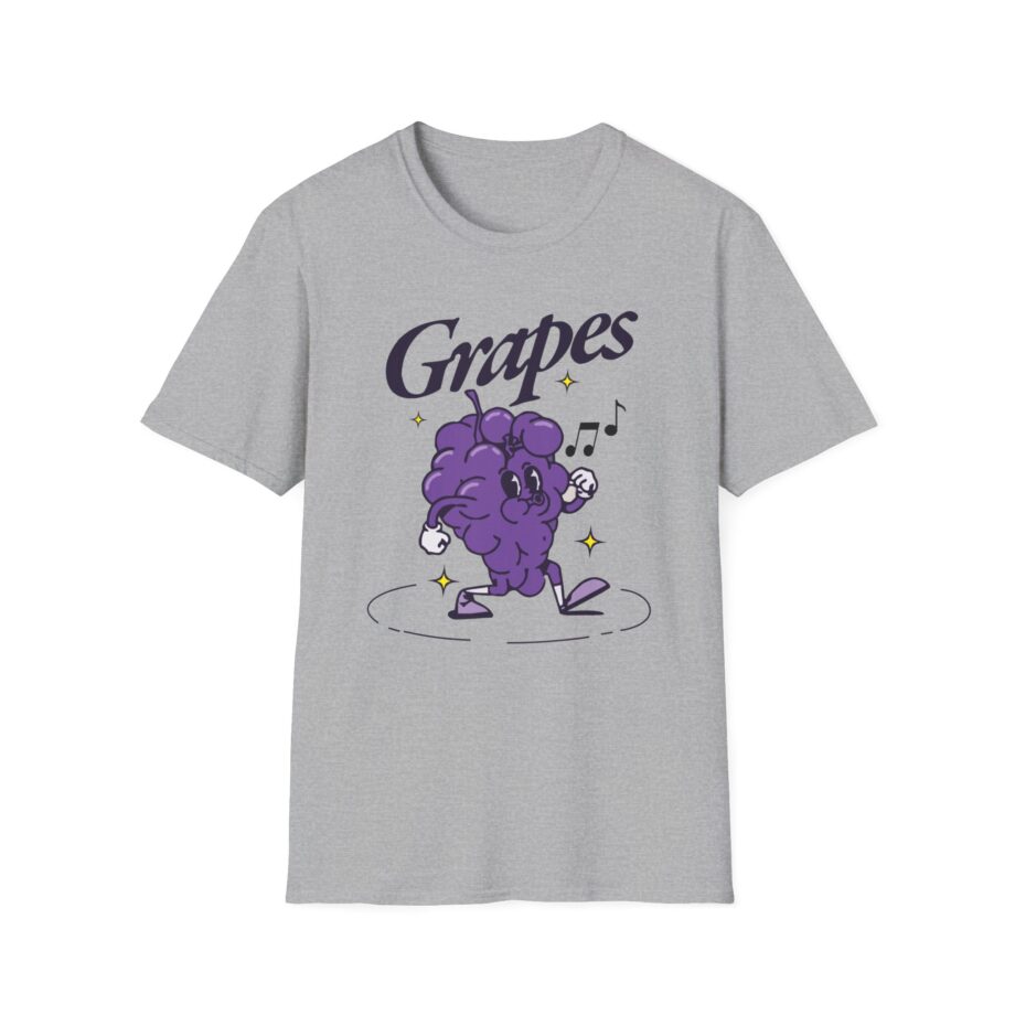 James Marriott Grapes Natural Unisex Softstyle T-Shirt