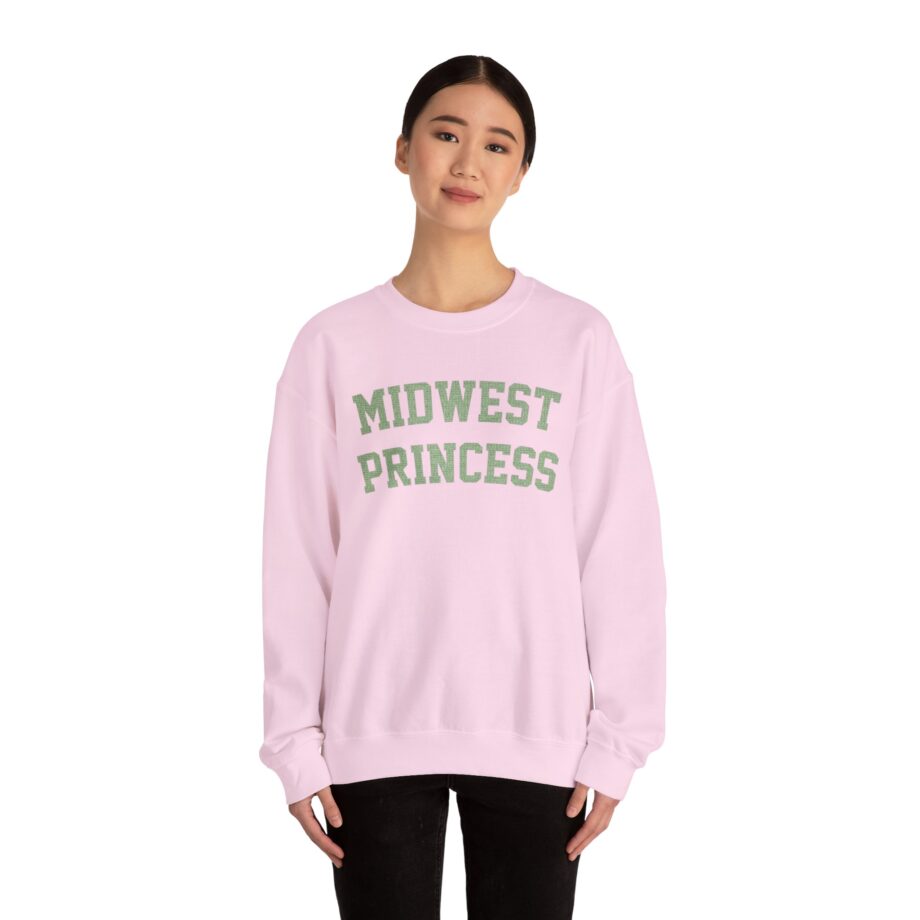 Chappell Roan Chappell Roan  Midwest Princess Collegiate Unisex Heavy Blend Crewneck Sweatshirt