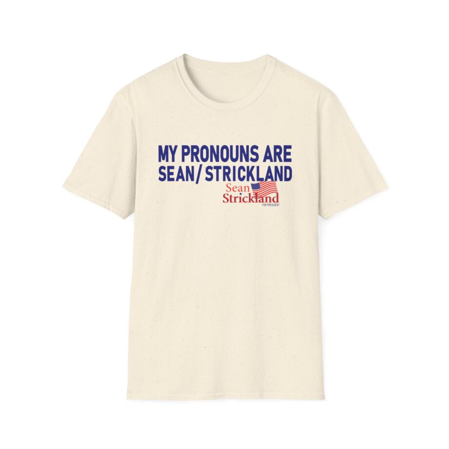 My Pronouns Are Sean Strickland Unisex Softstyle T-shirt