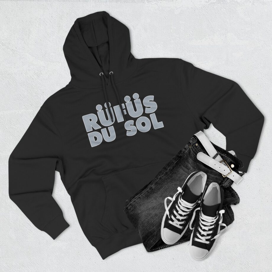Rufus Du Sol Three-Panel Fleece Hoodie
