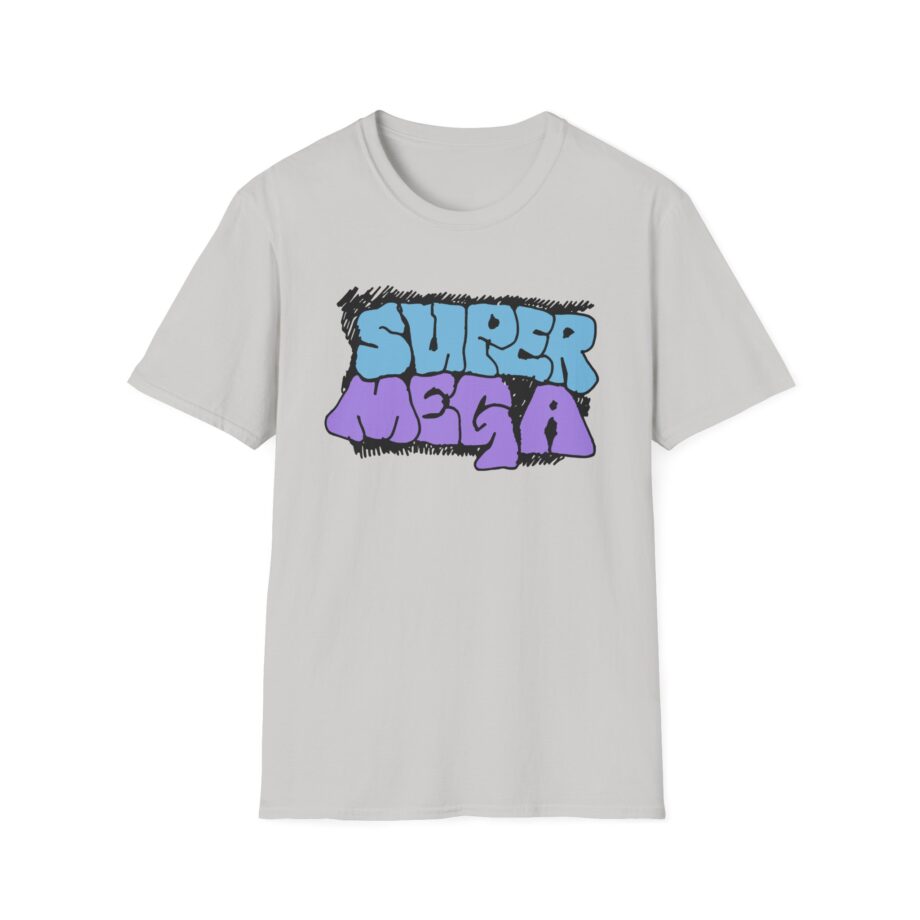 Supermega Funny Brothers Doodle  Unisex Softstyle T-shirt