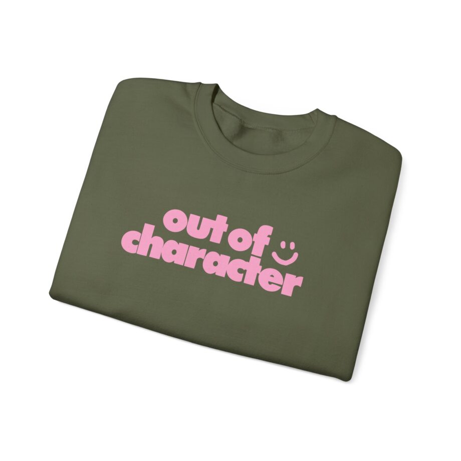 Slushy Noobz  Out Of Character Unisex Heavy Blend Crewneck Sweatshirt