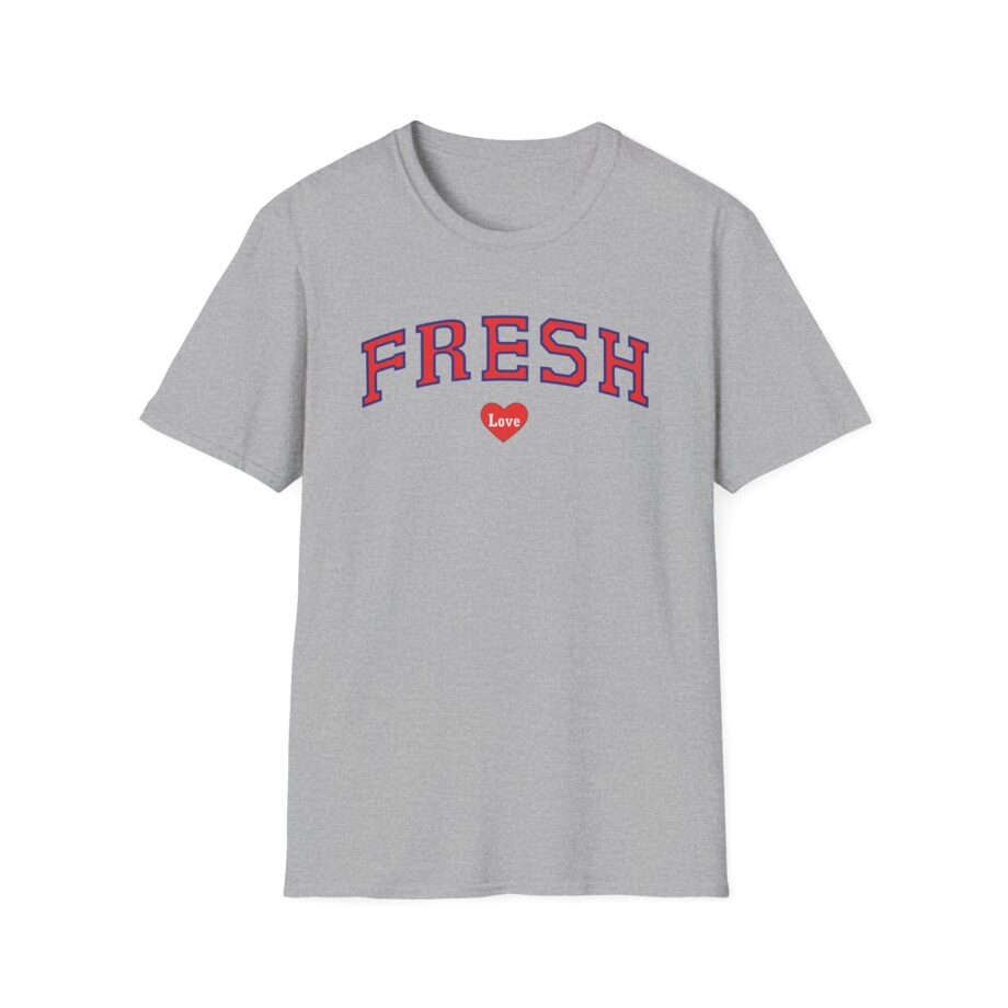 Fresh Love Heart Unisex Softstyle T-Shirt