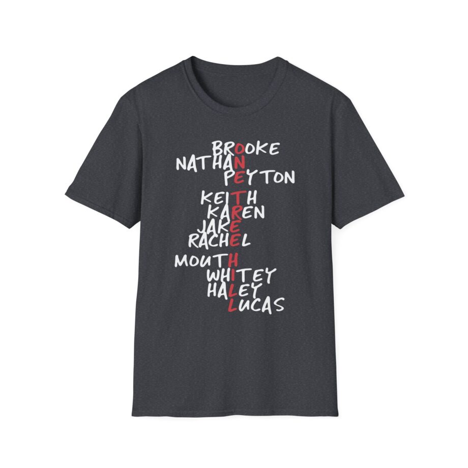One Tree Hill Character Names Unisex Softstyle Tee