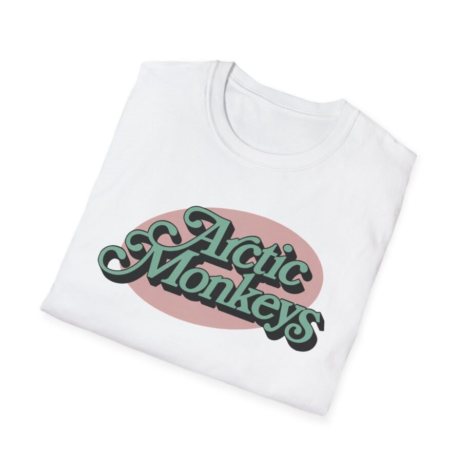 Arctic Monkeys Ornate Logo Unisex Softstyle T-shirt
