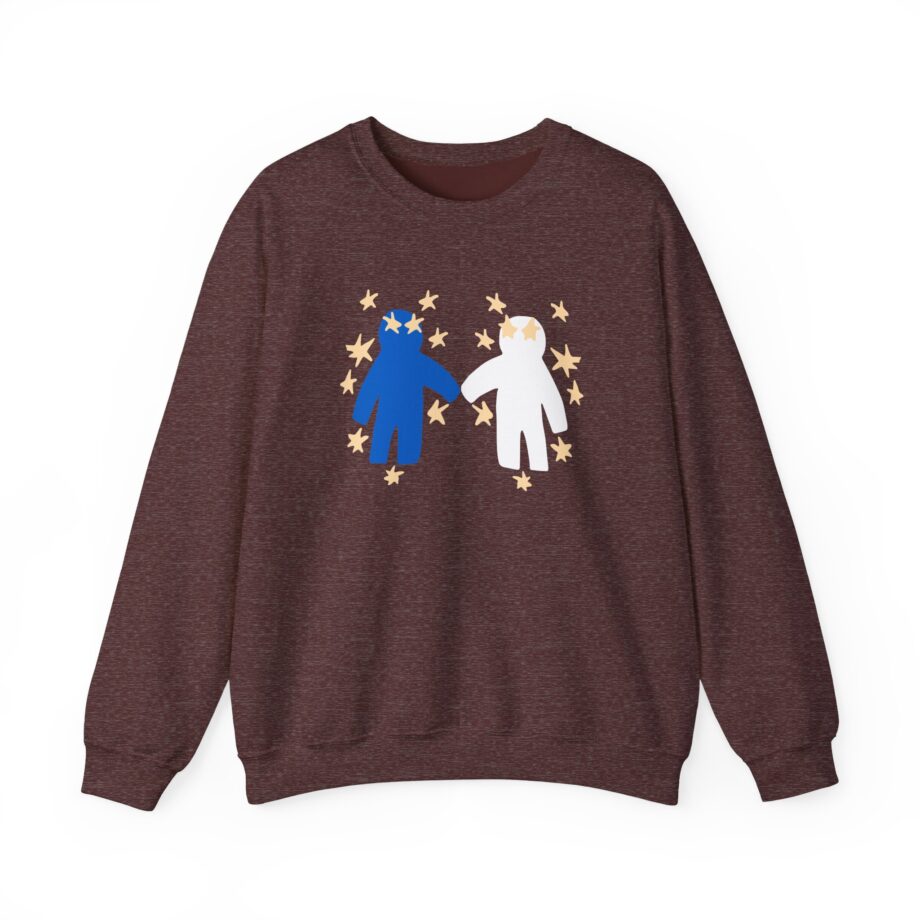Slushy Noobz  Out Of Character Unisex Heavy Blend Crewneck Sweatshirt
