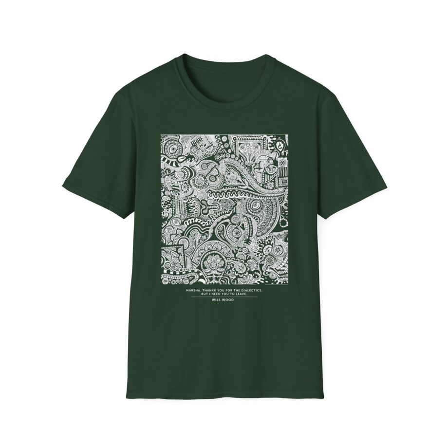 Will Wood Marsha, Thankk You Unisex Softstyle T-shirt