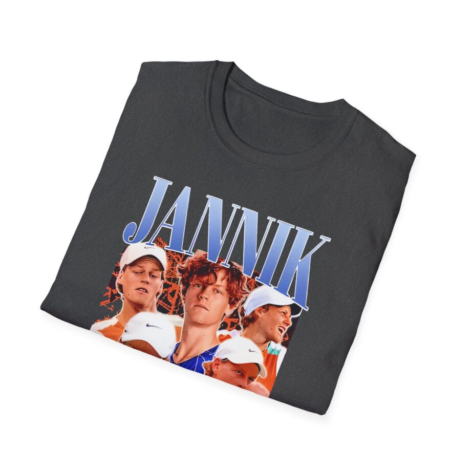 Jannik Sinner Retro Art Unisex Softstyle T-Shirt