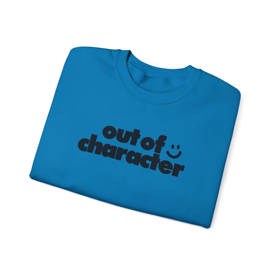 Slushy Noobz Out of Character Unisex Heavy Blend Crewneck Sweatshirt