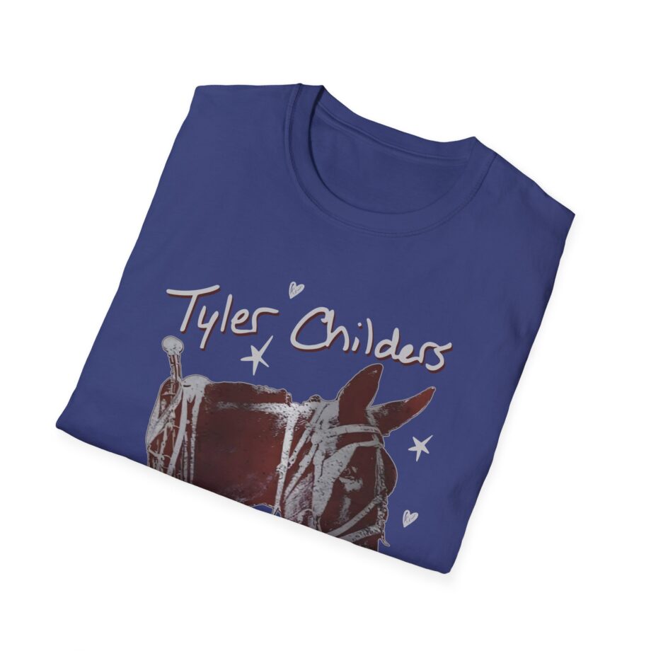 Tyler Childers Green Youth Mule Unisex Softstyle T-shirt