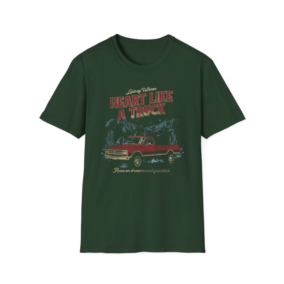 Lainey Wilson Heart Like a Truck Unisex Softstyle T-shirt