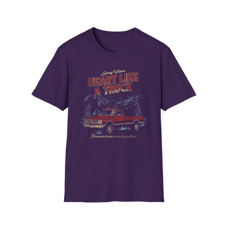 Lainey Wilson Heart Like a Truck Unisex Softstyle T-shirt