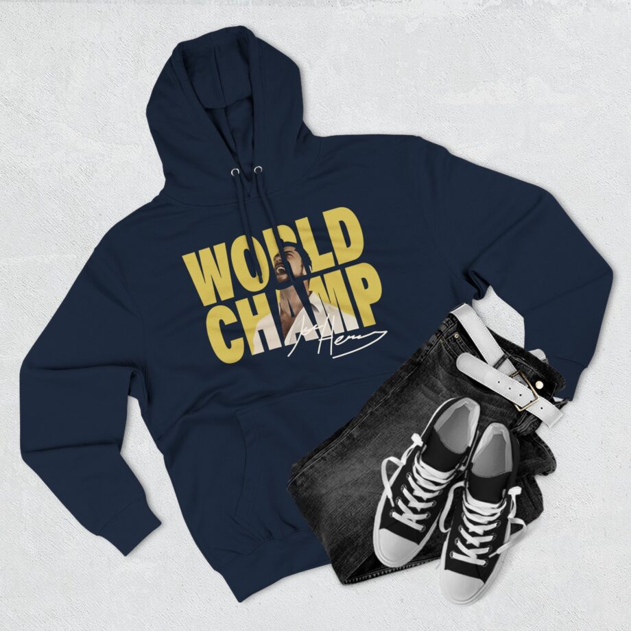 Joe Hendry World Champion Three-Panel Fleece Hoodie