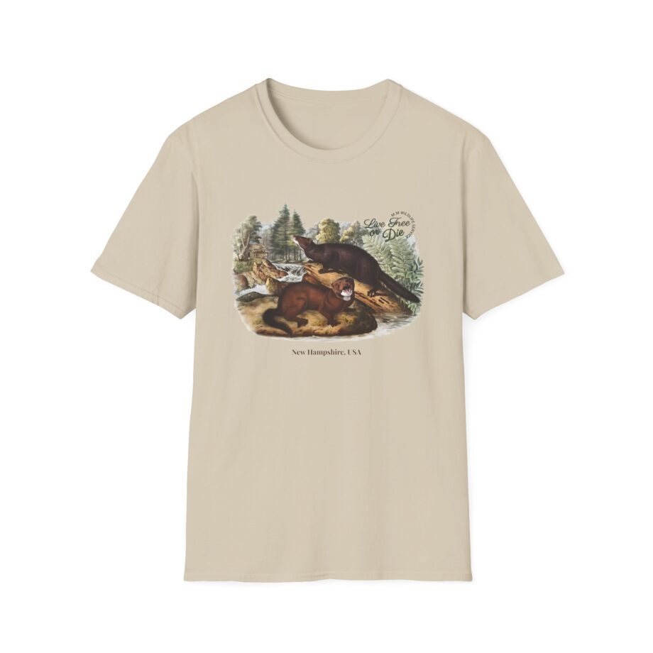 Live Free or Die in Mogul Hampshire Unisex Softstyle T-Shirt