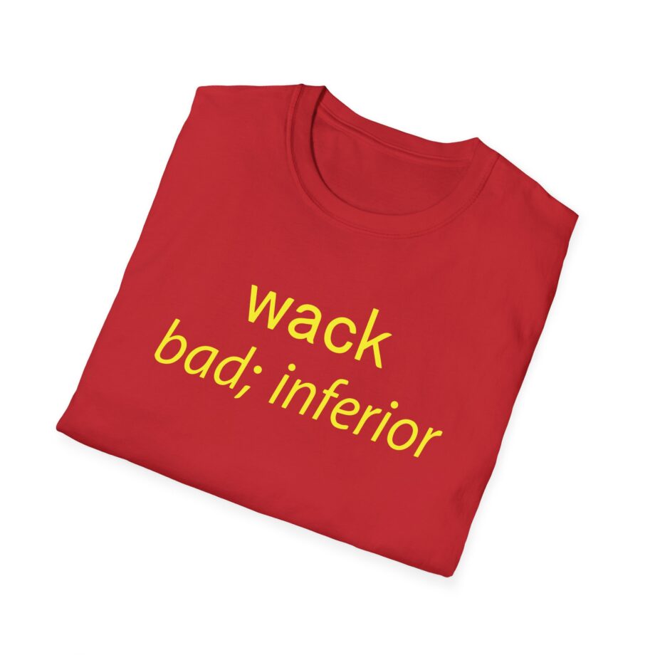 Tierra Whack Wack Bad Inferior Unisex Softstyle T-shirt