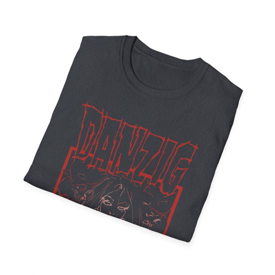 Danzig Black Laden Crown Unisex Softstyle T-shirt