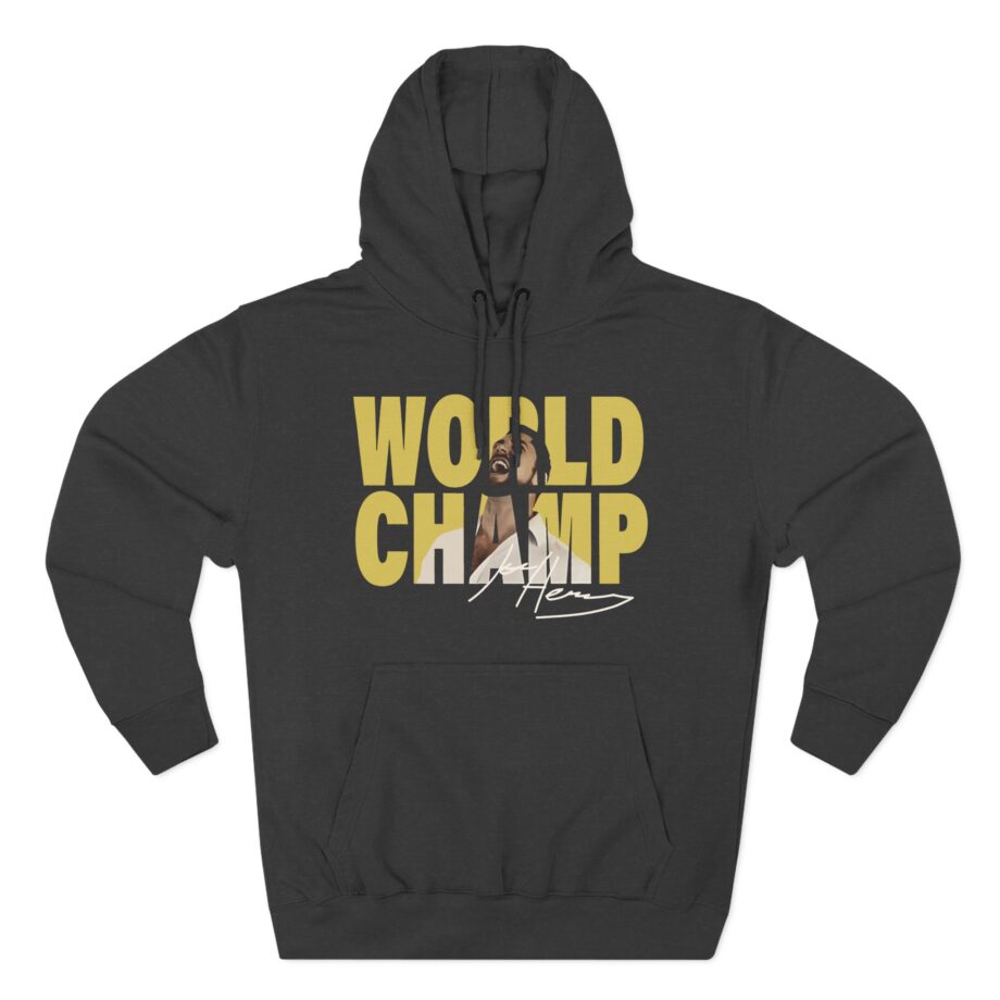 Joe Hendry World Champion Three-Panel Fleece Hoodie