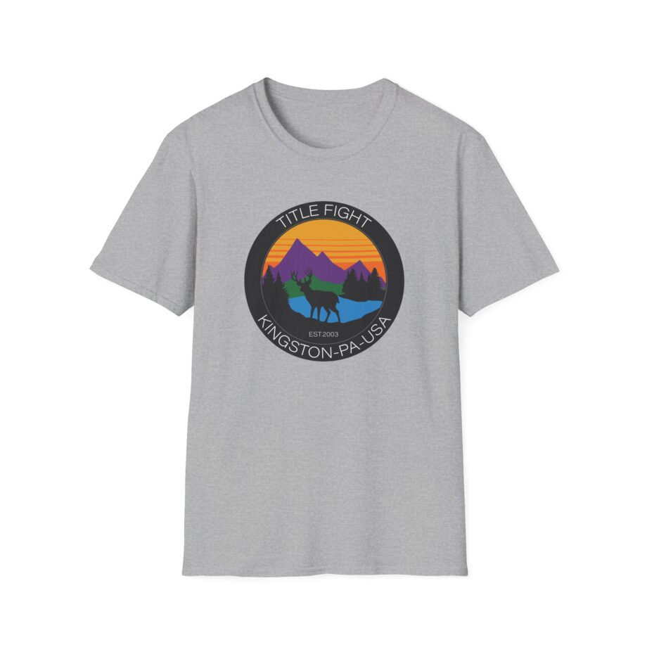 Title Fight Deer Unisex Softstyle T-Shirt