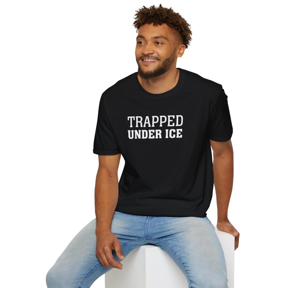 Trapped Under Ice  Secrets of the World  Unisex Softstyle Tee