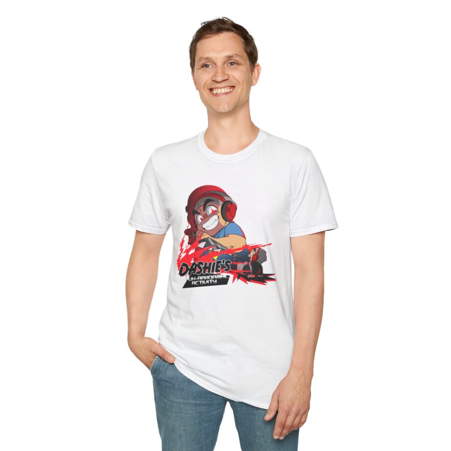 Dashie Puh-ranormal Activity Unisex Softstyle T-shirt