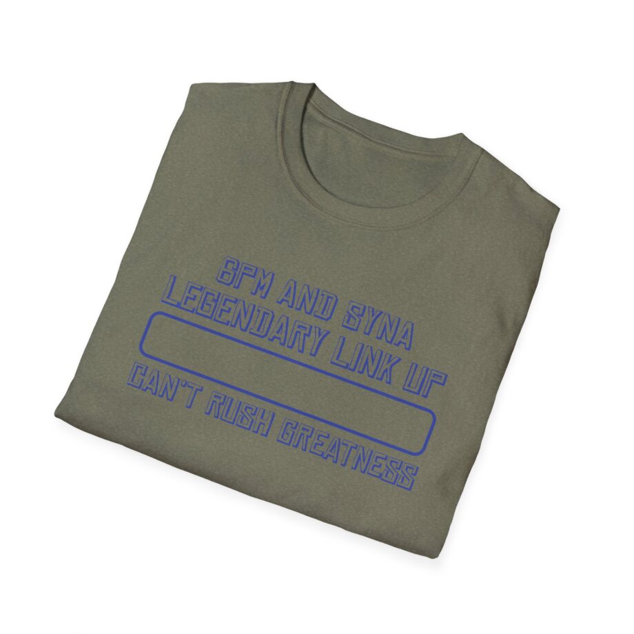 Central Cee 6pm and Syna Legendary Link Up Can't Rush Greatness Unisex Softstyle T-Shirt