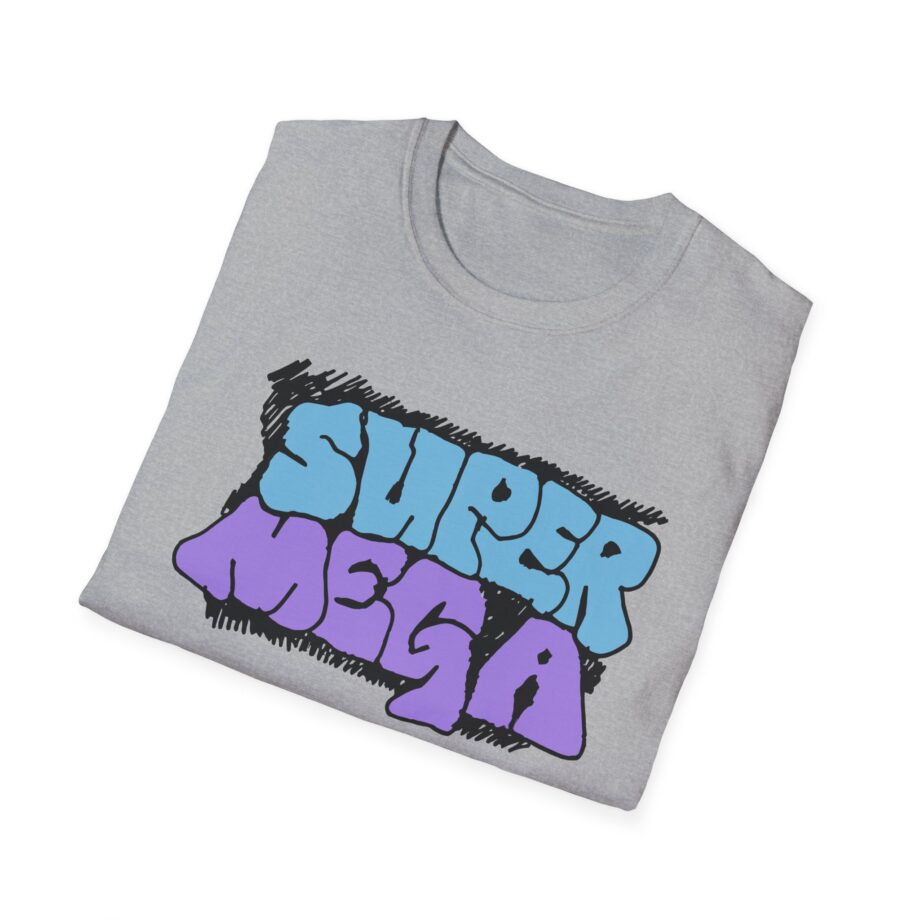 Supermega Funny Brothers Doodle  Unisex Softstyle T-shirt