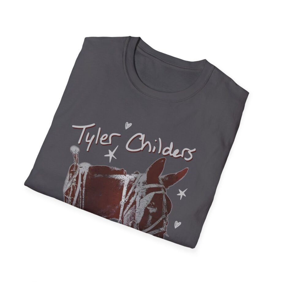 Tyler Childers Green Youth Mule Unisex Softstyle T-shirt