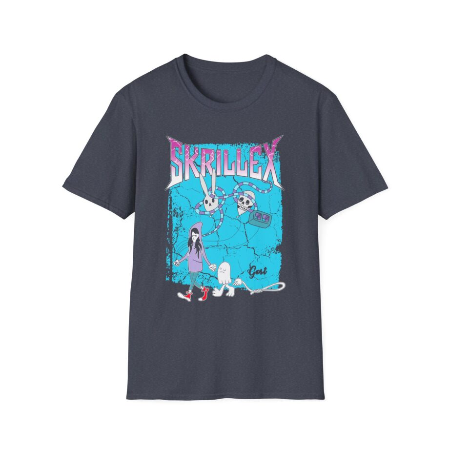 Skrillex Gost Album Cover  Unisex Softstyle T-Shirt