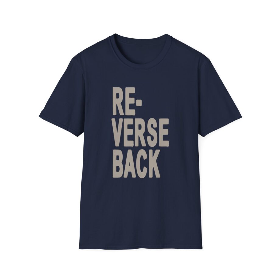 Armchair Expert Reverse Back Unisex Softstyle T-shirt