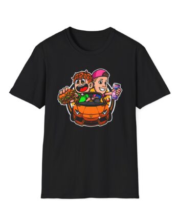 Burger Pommes  Unisex Softstyle T-Shirt