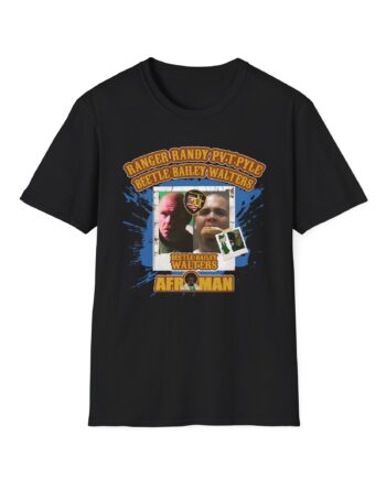 Afroman Ranger Randy Prvate Pyle Beetle Bailey Walters Unisex Softstyle T-Shirt