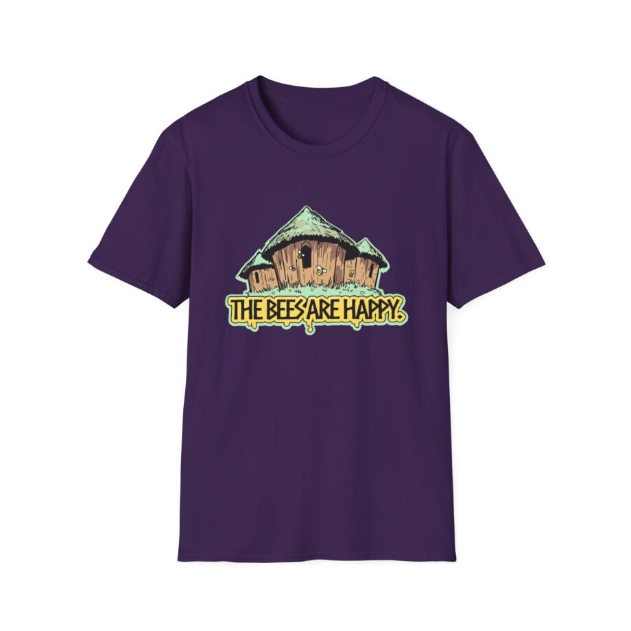 Valheim the Bees Are Happy Unisex Softstyle T-shirt