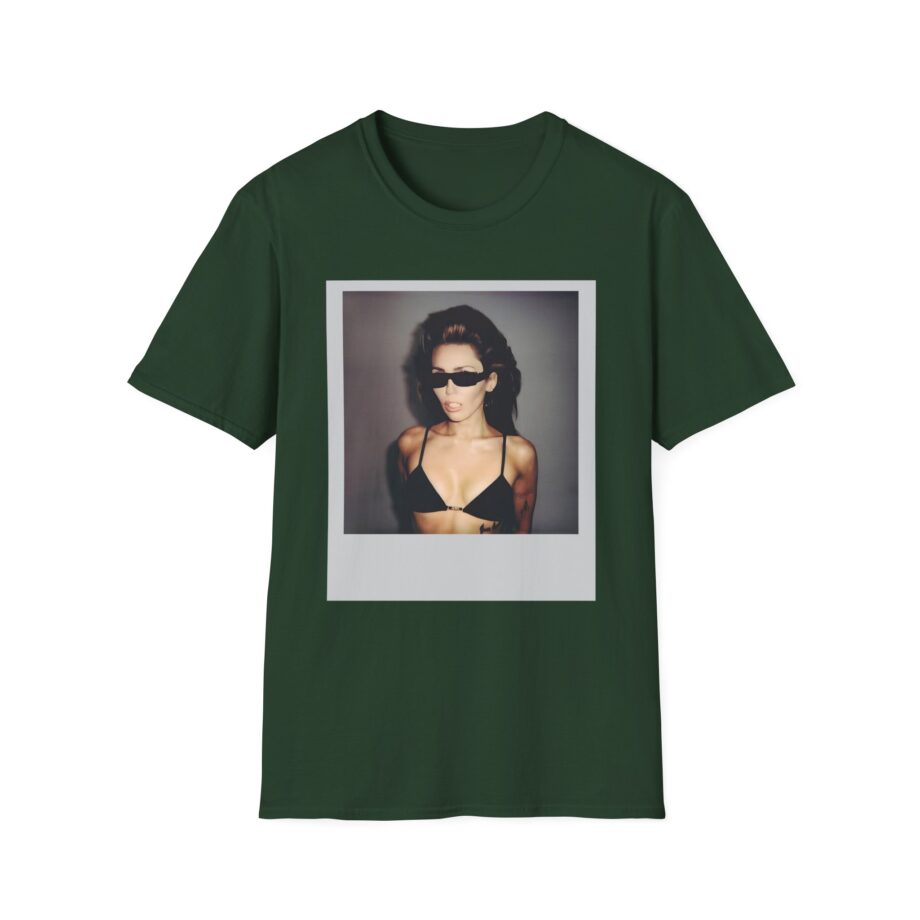 Miley Cyrus Polaroid Photo Unisex Softstyle T-Shirt