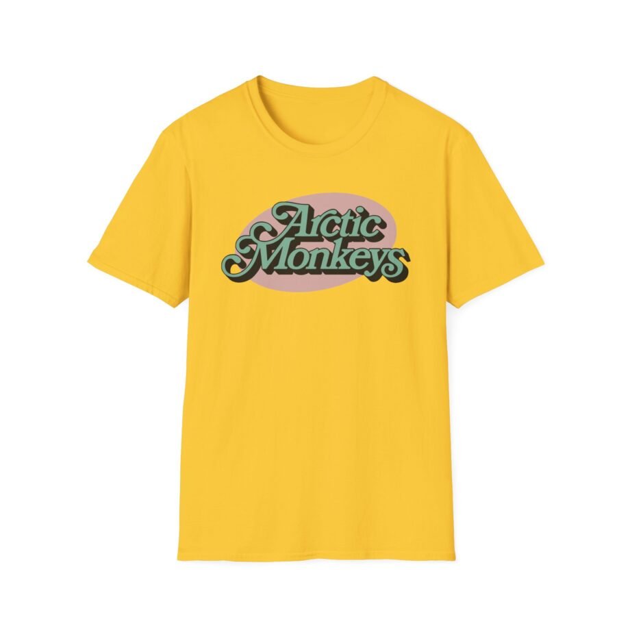 Arctic Monkeys Ornate Logo Unisex Softstyle T-shirt