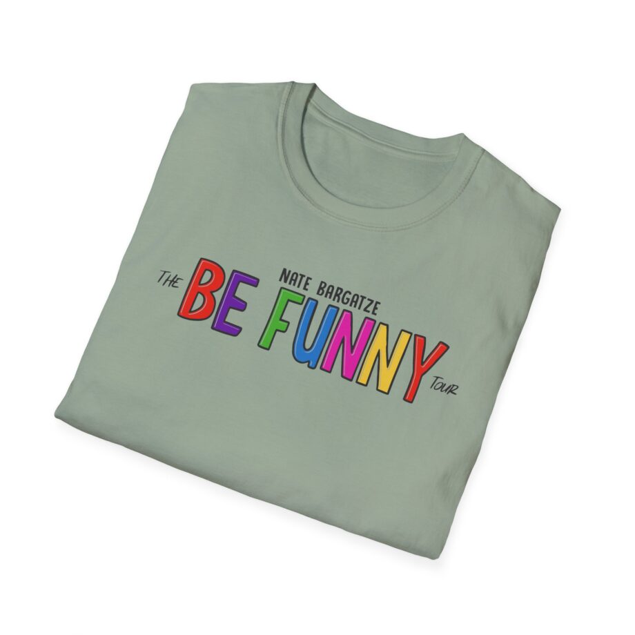 Nate Bargatze the Be Funny Tour Unisex Softstyle T-Shirt