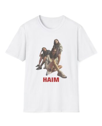 Haim Concert From the Year They Played Unisex Softstyle T-shirt