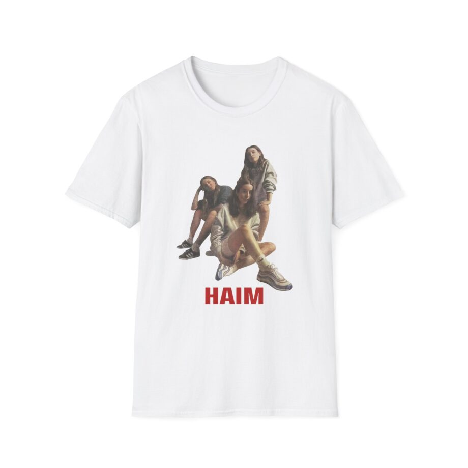 Haim Concert From the Year They Played Unisex Softstyle T-shirt