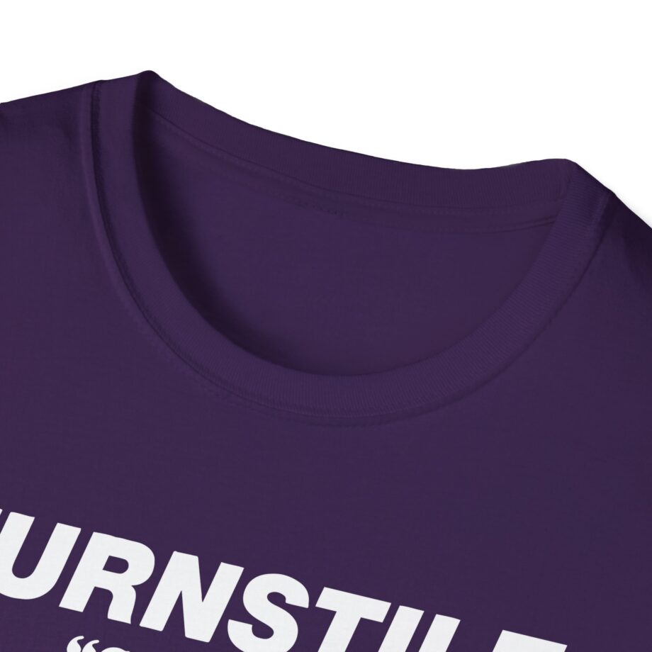 Turnstile Glow on Drawing Unisex Softstyle T-shirt