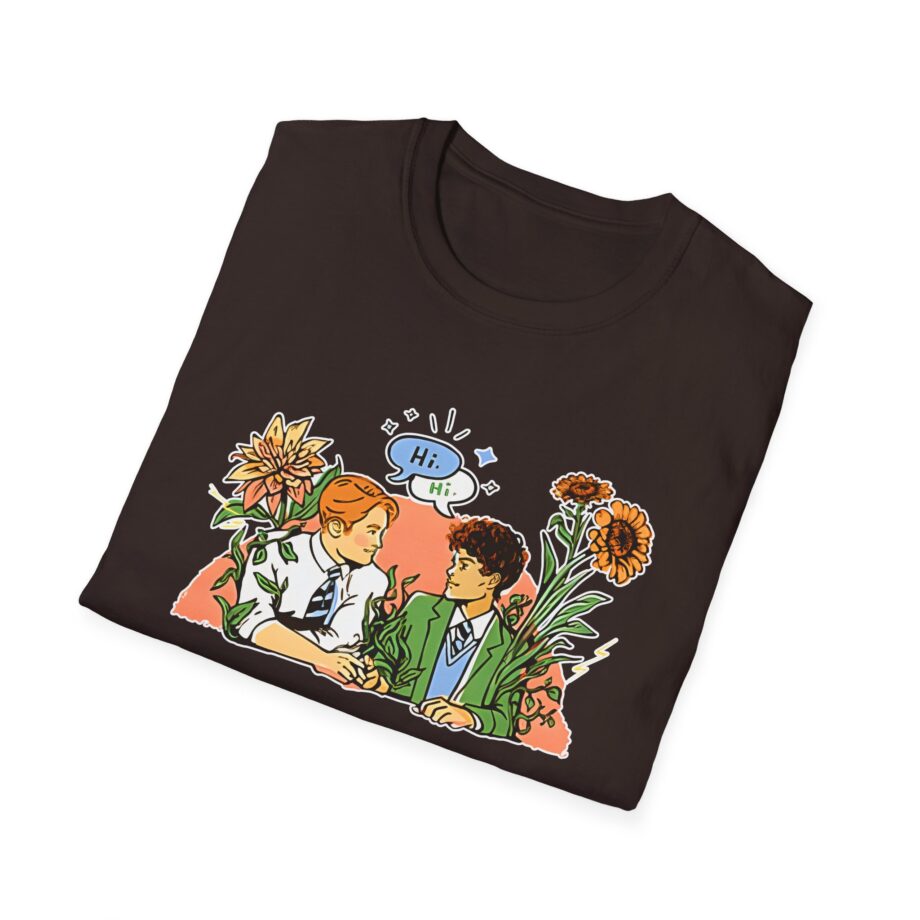 Heartstopper Nick & Charlie Unisex Softstyle T-Shirt