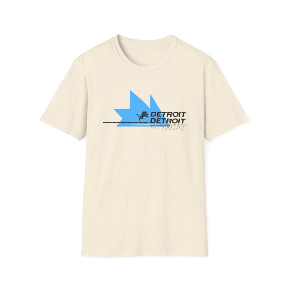 Ninja Detroit Lions Unisex Softstyle T-Shirt