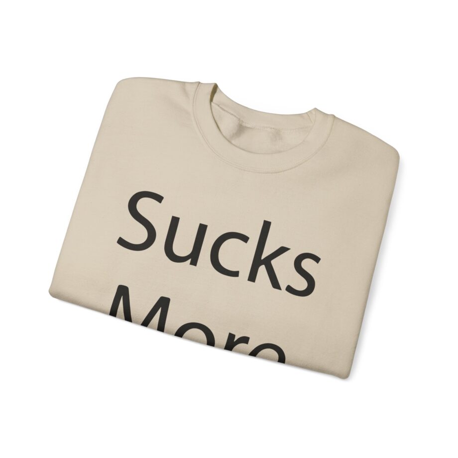Hamzah Sucks More Tee Unisex Heavy Blend Crewneck Sweatshirt