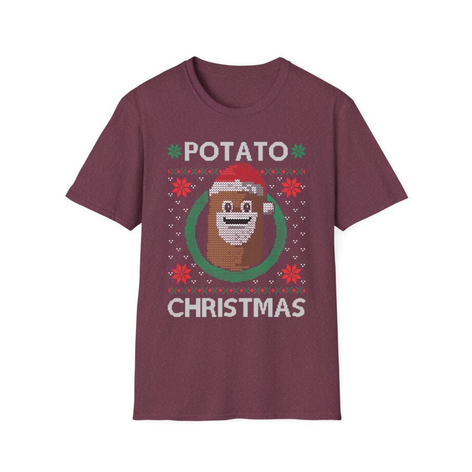 Luzu Potato Christmas Unisex Softstyle T-Shirt