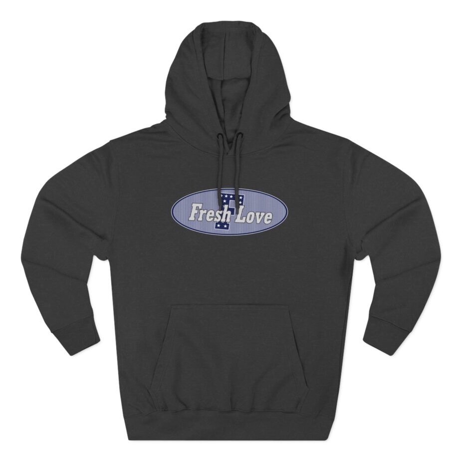 Fresh Love Three Panel Fleece Hoodie