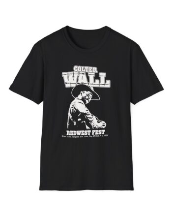 Colter Wall Redwest Fest Unisex Softstyle T-shirt