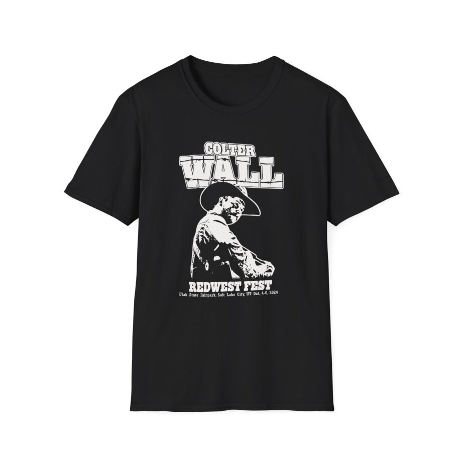 Colter Wall Redwest Fest Unisex Softstyle T-shirt
