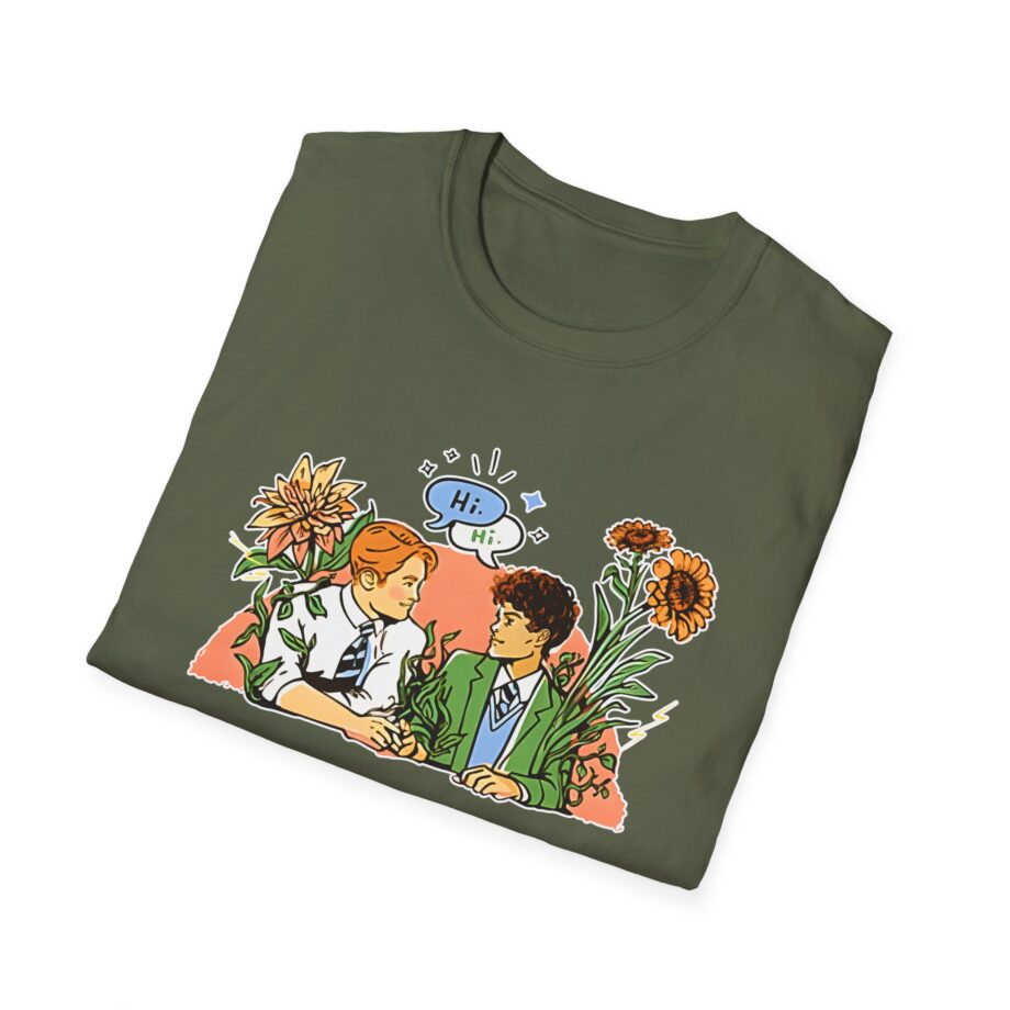 Heartstopper Nick & Charlie Unisex Softstyle T-Shirt