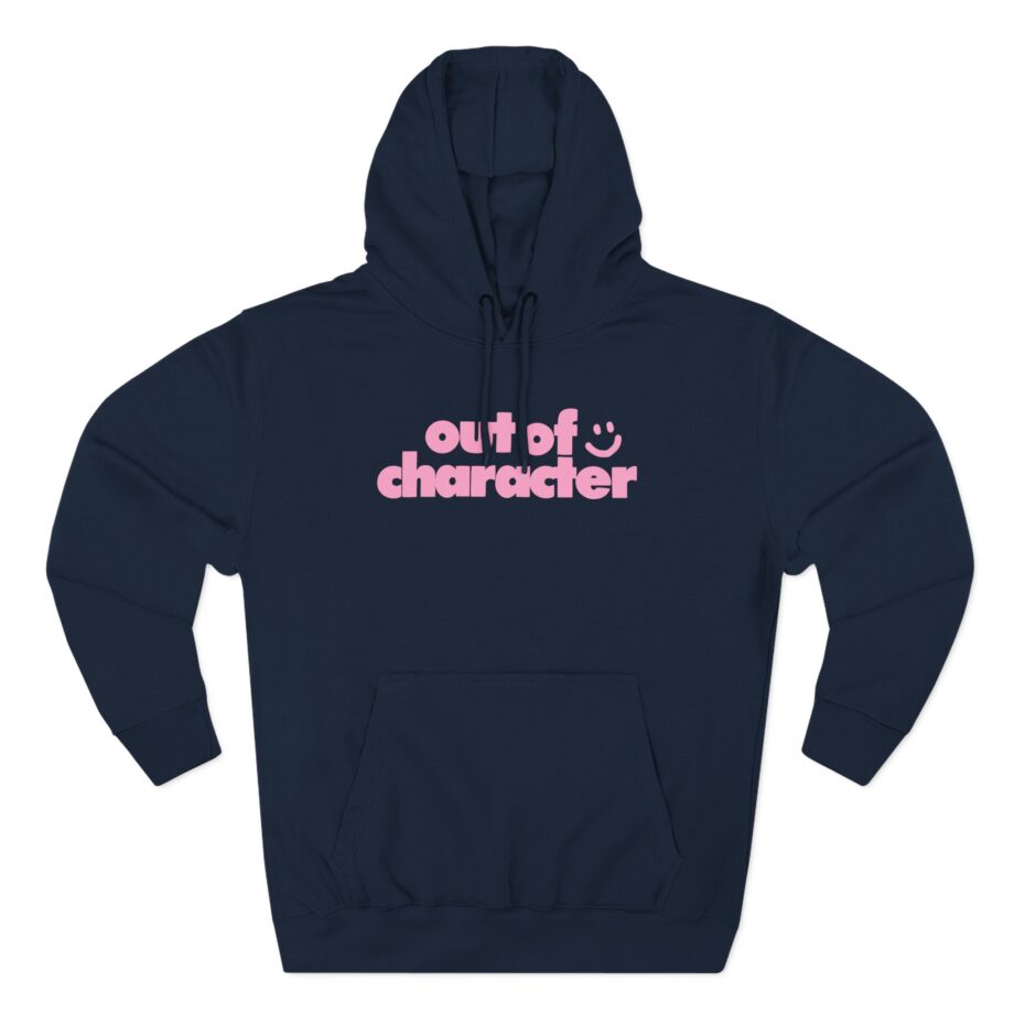 Slushy Noobz  Out Of Character Three-panel Fleece Hoodie
